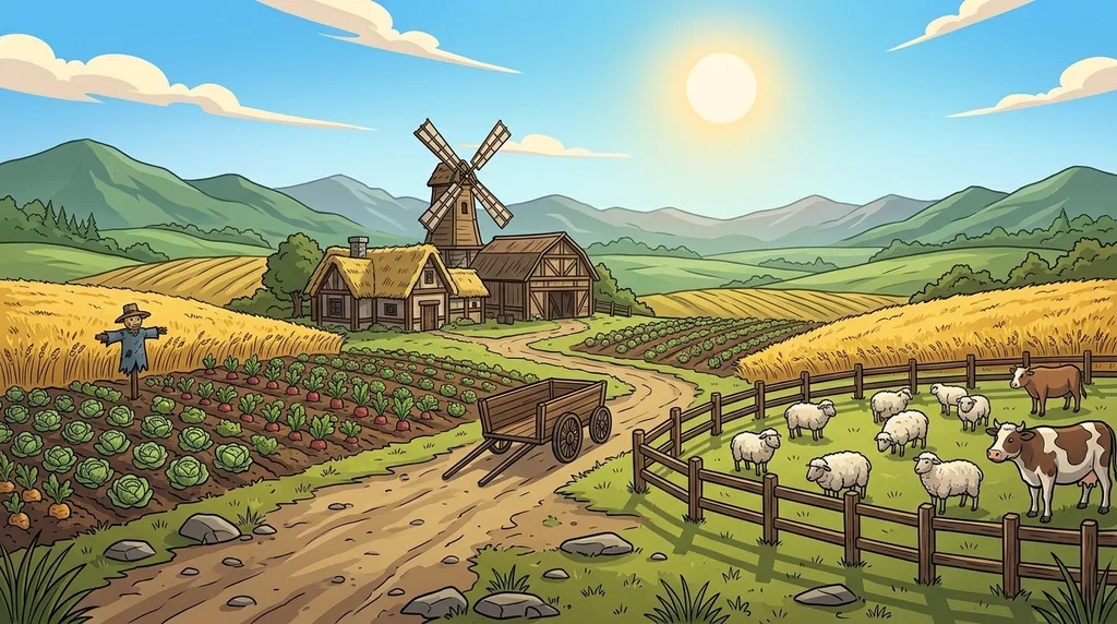 Forsaken Homestead, an eerie farm with a living scarecrow